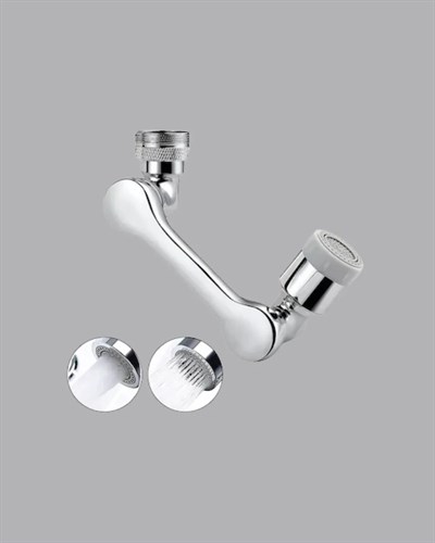 Döner Musluk Başlığı Çok Açılı Robotik Kol Su Tasarruflu