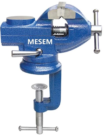 Dönerli Tezgah ve Masa Mengene Mini 60 Mm