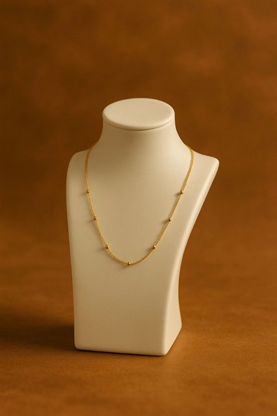 Dorika Paslanmaz Çelik Zincir Kolye Kaliteli