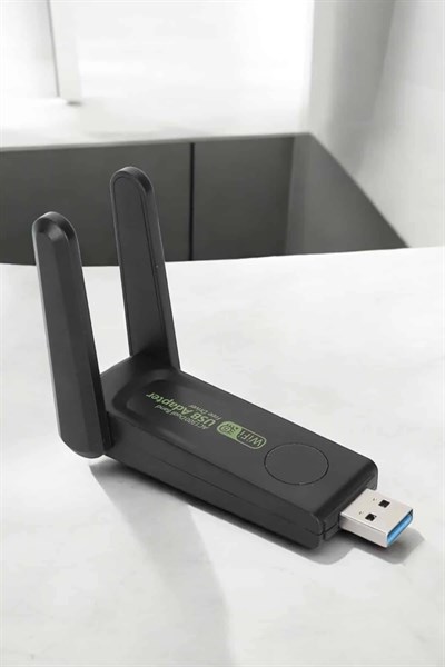 Dual Band Wifi Alıcı Adaptör USB 3.0 Destekli