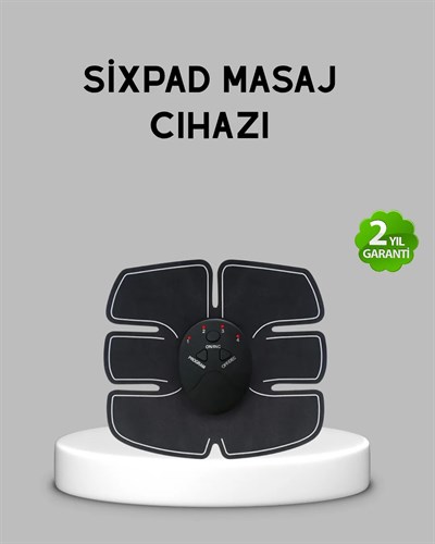 EMS Göbek ve Kol Kas Uyarıcı Cihaz 6 Modlu Elektronik Vücut Şekillendirici