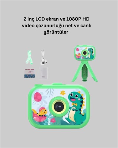 Eğitici ve Eğlenceli Çocuk Kamerası – Video, Oyun, Müzik Hepsi Bir Arada