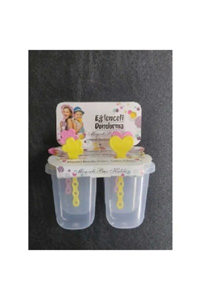 Eğlenceli 4lü Dondurma Kabı