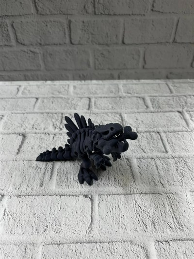 Eklemli Hareketli Dinazor Figürü Siyah – Dekoratif Masa Üstü Oyuncak