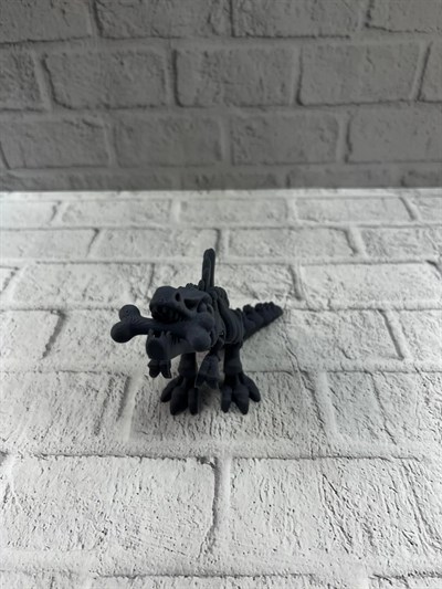 Eklemli Hareketli Dinazor Figürü Siyah – Dekoratif Masa Üstü Oyuncak