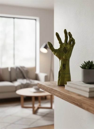 El Formu Masaüstü Dekor Obje