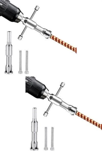 El Matkabı Tel Kablo Soyma Sarma Birleştirme Bağlama Aparatı