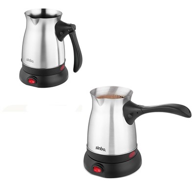 Elektrikli Cezve 600W 500ml – 6 Fincan 360° Kablosuz