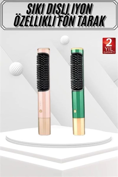 Elektrikli Fön Tarak Düzleştirici Elektriklenme Karşıtı