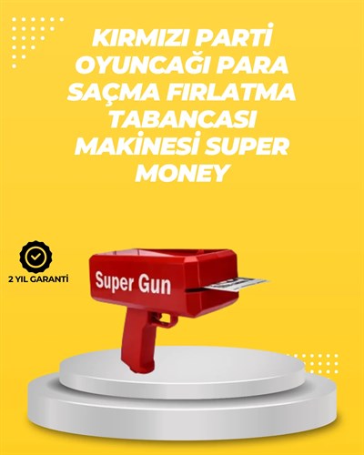 Elektrikli Parti Oyuncağı – Para Atan Tabanca