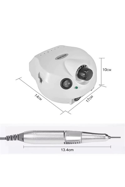 Elektrikli Profesyonel Freze Tırnak Törpü Manikür Pedikür Makinesi Nail 85W 35000 RPM