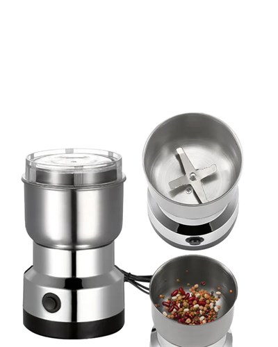 Elektrikli Sessiz Kahve Öğütücü | Çok Fonksiyonlu, 200W, AB Fişli, Kolay Temizlenir