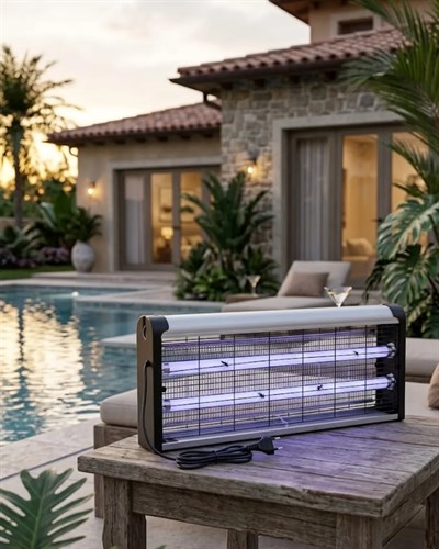 Elektrikli Sinek Öldürücü Lamba 10W Sessiz Çalışan UV Işıklı Haşere Kovucu