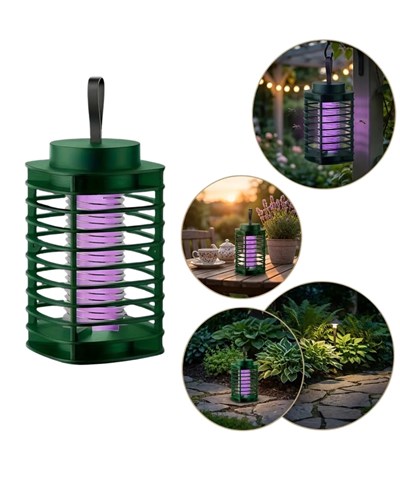 Elektrikli Sivrisinek Tuzak Lamba Sessiz Çalışma ve Kimyasal İçermeyen