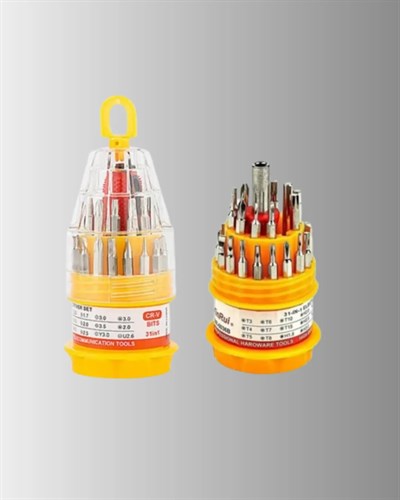 Elektronik Tamir Tornavida Seti Ateşe Dayanıklı ve Ergonomik