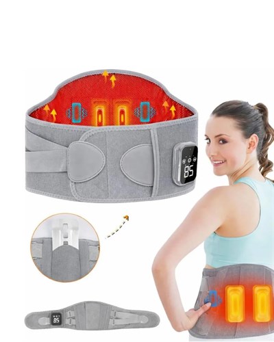Ergonomik Isı Terapili Titreşimli Bel Kemeri Taşınabilir Tasarım
