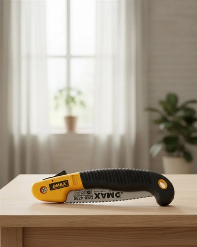 Ergonomik Saplı Katlanabilir Budama Testeresi