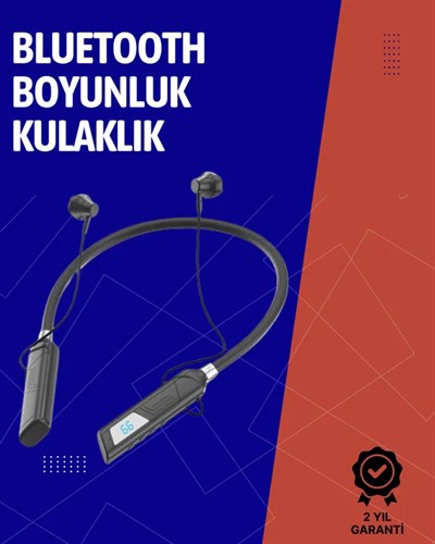 Ergonomik Tasarımlı Bluetooth Kulaklık – Gürültü Azaltmalı, Manyetik