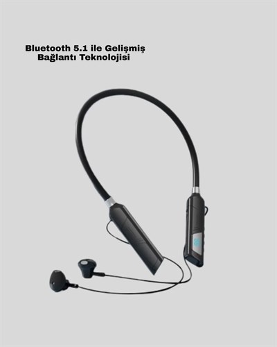 Ergonomik Tasarımlı IPX4 Suya Dayanıklı Bluetooth Kulaklık