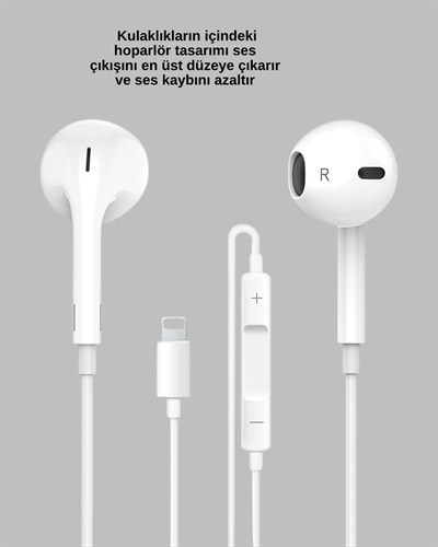 Ergonomik Tasarımlı Stereo Ses Performanslı Kablolu Kulaklık