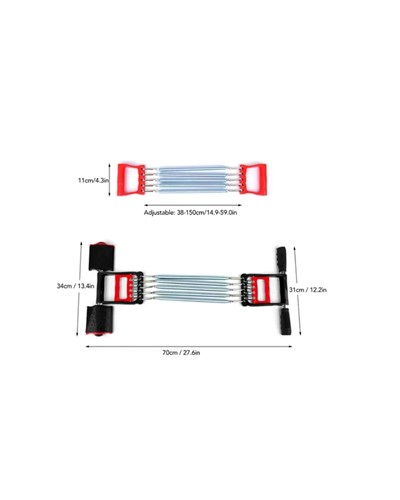 Ergonomik Tutma Yerli, Pedallı ve Ayarlanabilir Elastik Yaylı Spor Ekipmanı