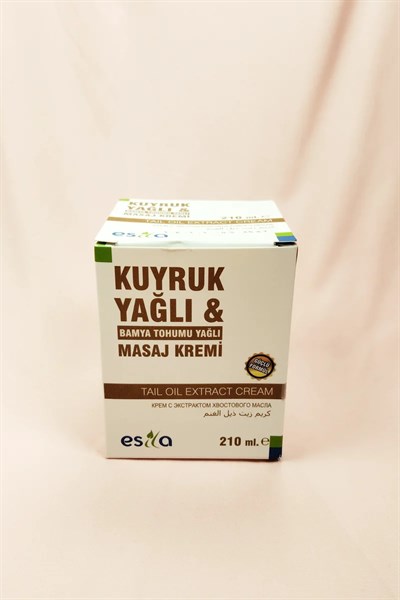 Esila Kuyruk Yağlı Masaj Kremi 210ml Akıllı Krem mudanis