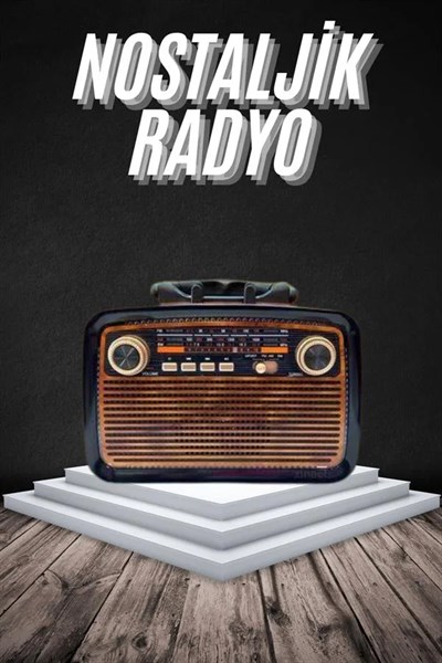 Eskitme Nostalji Tasarımlı Bluetoothlu Nostalji Radyo Ahşap Nostaljik Görünümlü