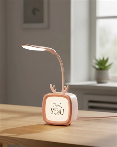 Esnek Gövdeli LED Masa Lambası Taşınabilir Gece Aydınlatması