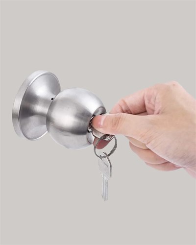 Estetik Güvenli Topuzlu Kapı Kilidi