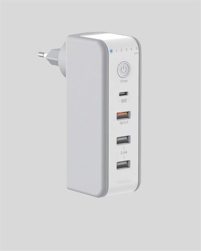 Ev ve Ofis İçin Zaman Kontrollü Çoklu Şarj Cihazı