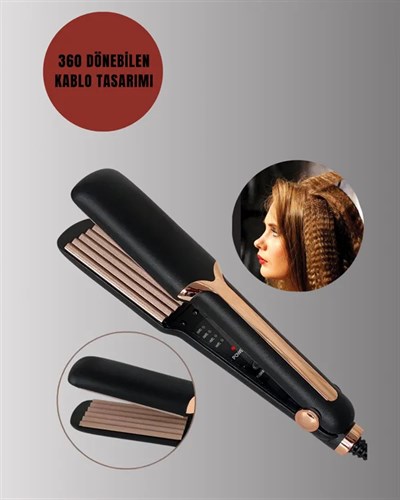 Evde Profesyonel Görünüm: DP-134 Tost Şekillendirici ile Kalıcı Stil