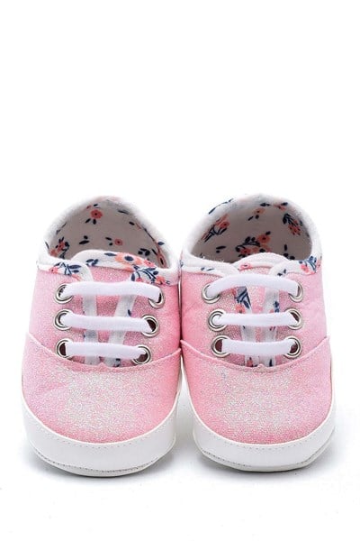 First Step Simli Patik - Pembe 8-12 Ay / No.18