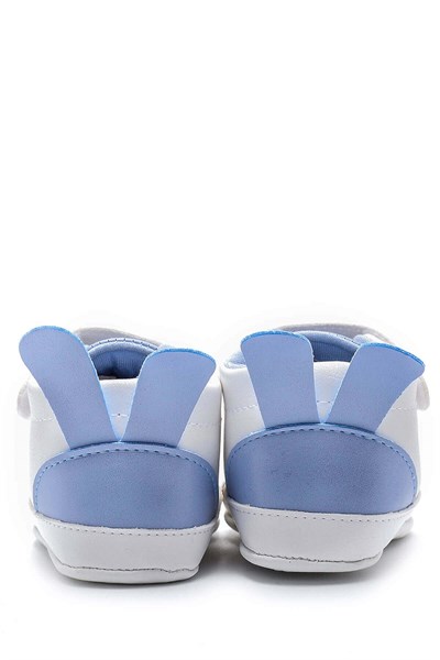 First Step Tavşan Kulaklı Patik - Mavi 12-16 Ay / No.19