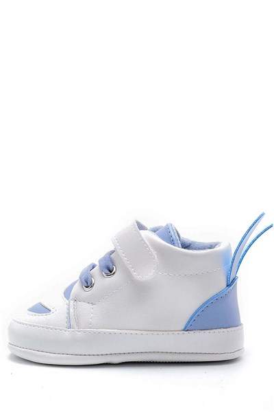 First Step Tavşan Kulaklı Patik - Mavi 8-12 Ay / No.18