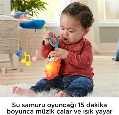 Fisher Price Neşeli Hayvanlar 3ü 1 Arada Jimnastik Merkezi Oyun Halısı