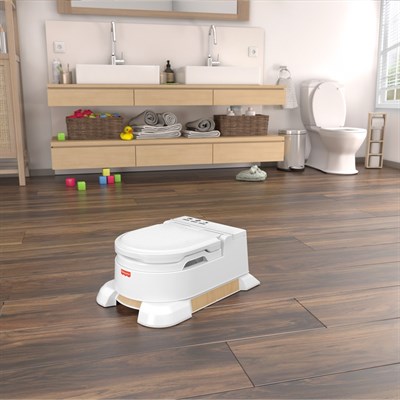 Fisher Price Platinium 4ü 1 Arada Eğitici Tuvalet HBX68