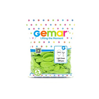 Fıstık Yeşili 26 cm Parti Balonları - 100lü