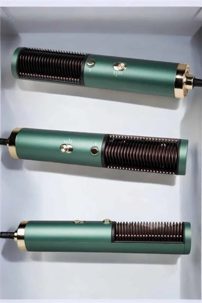 Fön Tarak Saç Düzleştirici Üflemeli Fön Makinesi Sıkı Dişli Taşınabilir