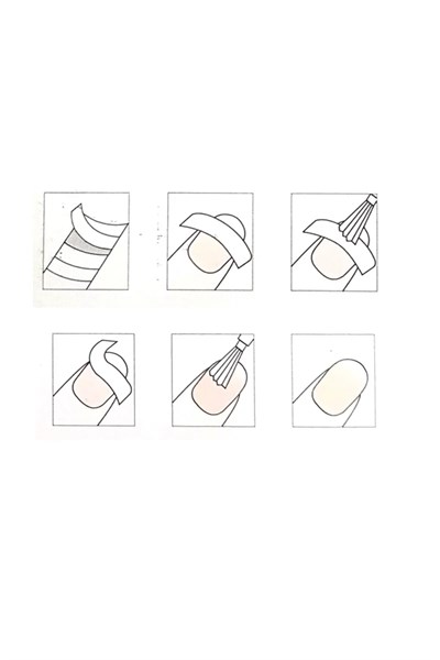 French Manikür Seti French Manicure Set No:100