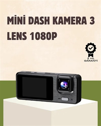 Full HD 3 Kanallı Araç Kamerası – Akıllı Çözümlerle Sürüş