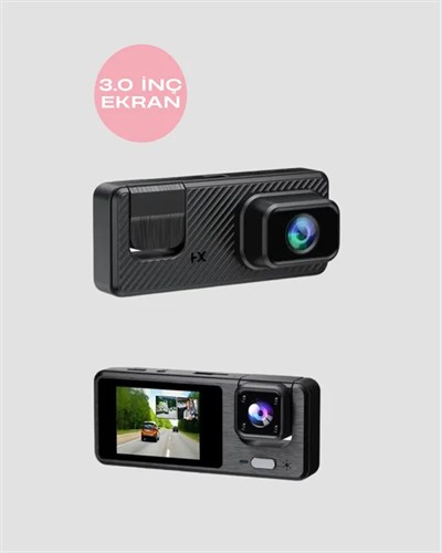 Full HD 3 Kanallı Araç Kamerası – Akıllı Çözümlerle Sürüş