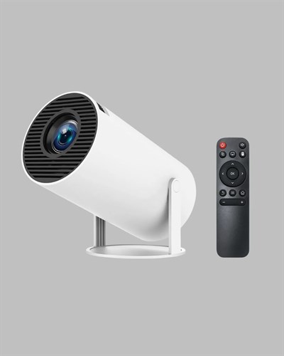 Full HD 4K Uyumlu Projeksiyon Cihazı 130 İnç Geniş Ekran Destekli