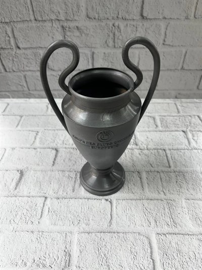 Füme Şampiyonlar Kupası 25cm Modern Dekor Ödül Biblo