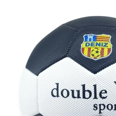 Futbol Topu Dikişli 420 gr No:5 - FB-660-SİYAH