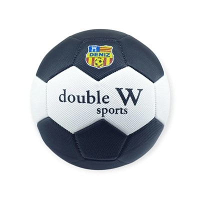 Futbol Topu Dikişli 420 gr No:5 - FB-660-SİYAH