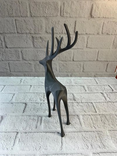 GEYİK FİGÜRÜ GRİ