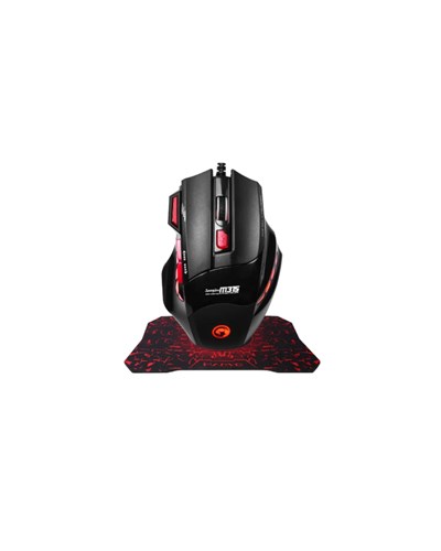 Gaming Mouse Mousepad Seti 3 DPI Ayarı ve LED Işıklı Ergonomik Yapı