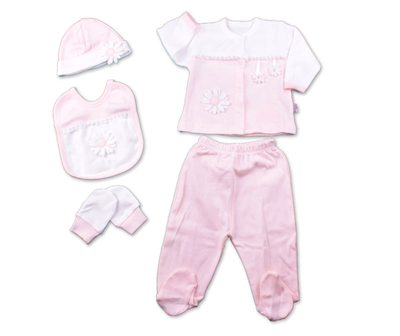 Gaye Bebe 5li Hastane Çıkışı - Papatya Pembe