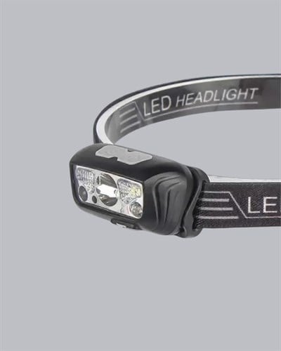 Gece Balıkçılığı İçin Ultra Parlak Şarjlı Kafa Lambası | 4 Işık Modu + USB Şarj