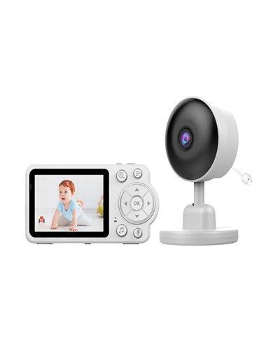 Gece Görüşlü Kablosuz Bebek Monitörü Ağlama ve Hareket Algılama